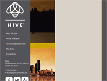 Tablet Screenshot of hiveapartments.com